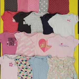 Lot of infant girl clothes 3-6 months